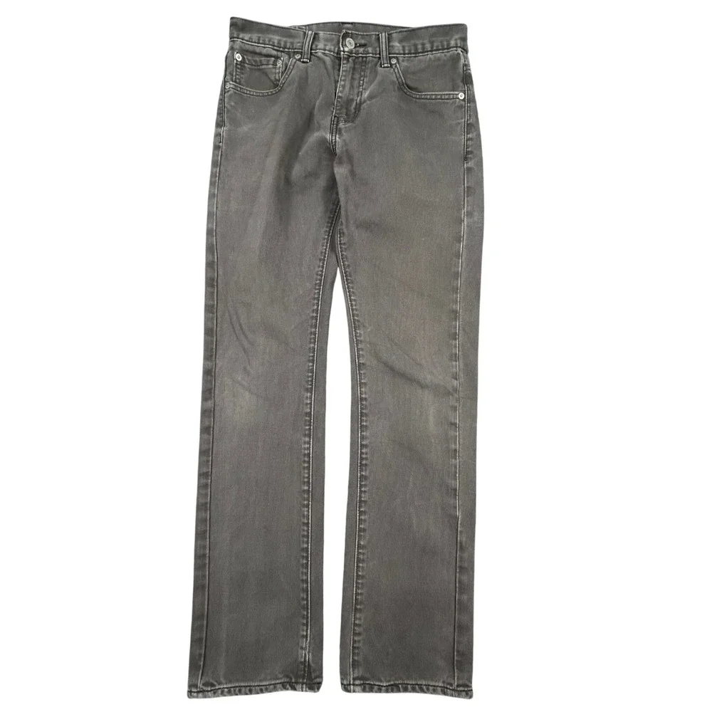 Levi's 513 Corduroy Jeans Mens 30x32 Gray Slim‎ Straight Fit Pants